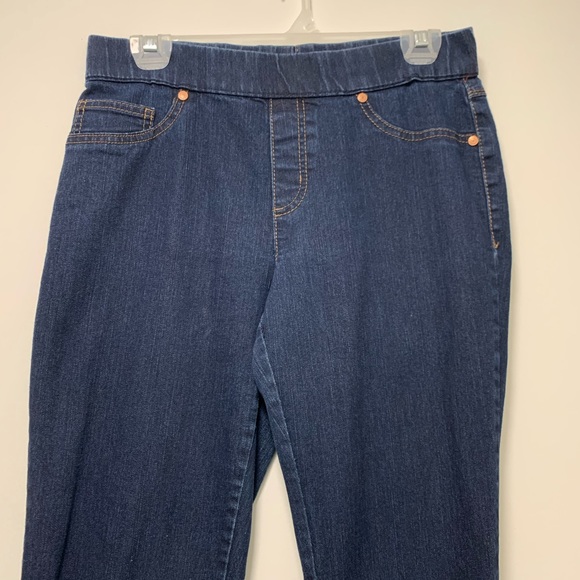 🤩Form Fitting Elastic Waist Skinny Jeans - Picture 2 of 6
